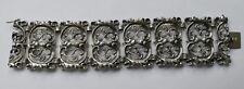 BAS Blachian Armband 925 Silber geschwärzt Vintage 70er bracelet silver