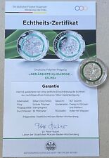 Sammlerstück Medaille Klimazonen der Erde, Gemäßigte Klimazone, Eiche