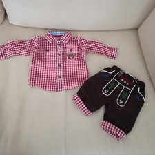 Baby Trachten Set Oktoberfest Bondi Gipfelstürmer / Edelweiss Gr.62 u 68 wie NEU