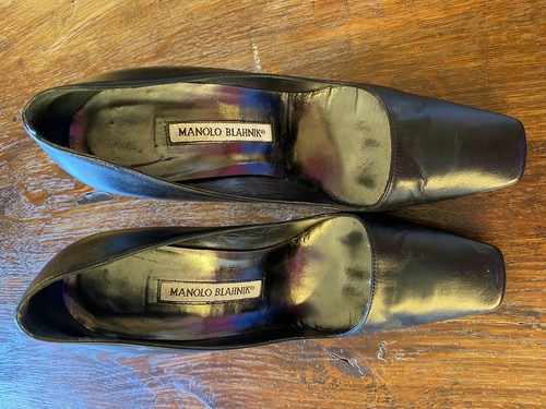 Manolo blahnik schwarze - manolo,