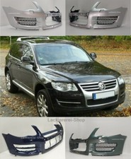 STOßSTANGE VORNE LACKIERT IN WUNSCHFARBE NEU für VW Touareg 2006-2010 SRA PDC