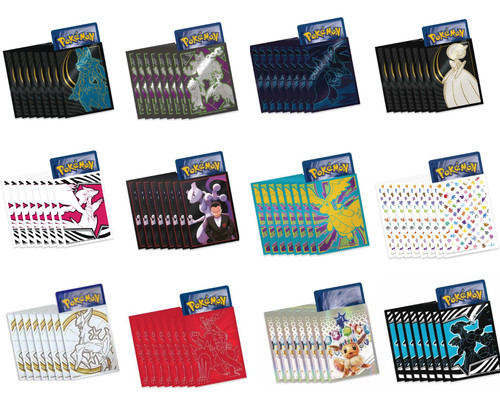 Pokemon etb sleeves 65 - pokemon,