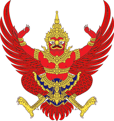 Aufkleber thailand wappen - aufkleber,