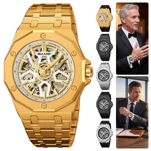 Herrenuhr automatik skeleton - herrenuhr,