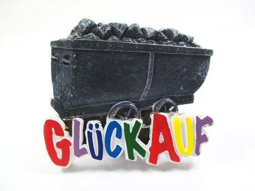Ruhrpott glück auf magnet - glück,