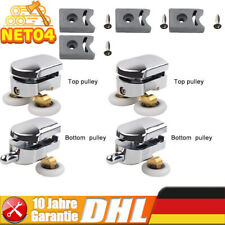 Duschtür Rollen Duschkabinen Bodenwalzen und Oberwalzen Schiebetür Laufrollen