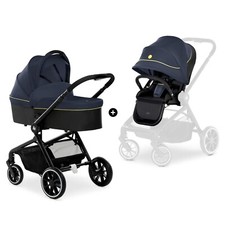Hauck Kombi-Kinderwagen Move so Simply Set  Babywanne & Sportsitz dark navy neon