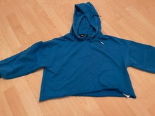 Hoodie Pullover New Yorker Fishbone Gr. 36 S bauchfrei oversize