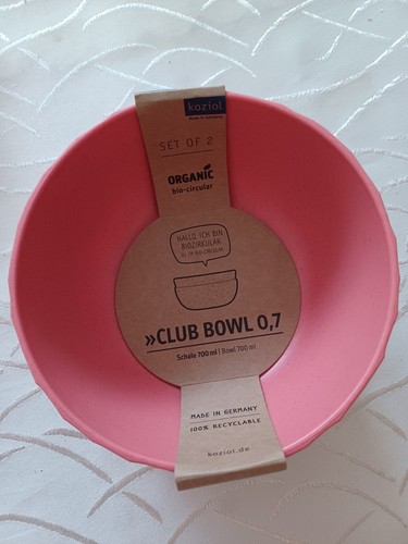 Koziol club bowl - club, koralle