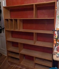 Offenes Holz Bücherregal