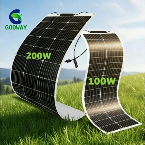 Flexibel solarpanel solarmodul - flexibel,