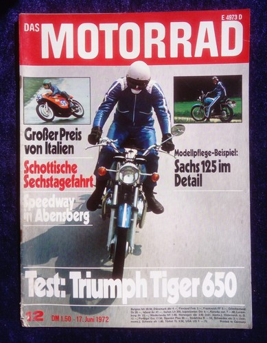 Das motorrad 1972 triumph - das,