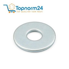 Unterlegscheiben DIN 9021  Beilagscheiben Karosseriescheiben M3 - M16 verzinkt