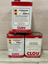 CLOU Patinier Farbe 1L Holzbeize Effekt Ausgleichfarbe Möbelfarbe (LV)