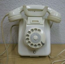 50er 60er Jahre Wand Kombi Telefon Wählscheibe mit TAE Stecker 50s 60s Vintage 