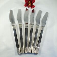 6 Obstmesser 16,9 cm Silber