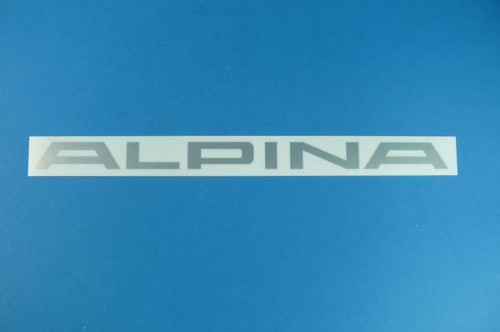 Original bmw alpina schriftzug - alpina,