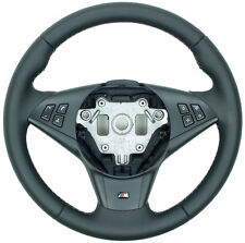 Komplett Nappa BMW E60 E61 E63 E64 M Lenkrad Lederlenkrad neu beziehen ab 9.2005
