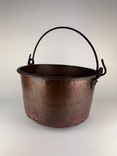 Großer Kupfer Kessel Antik