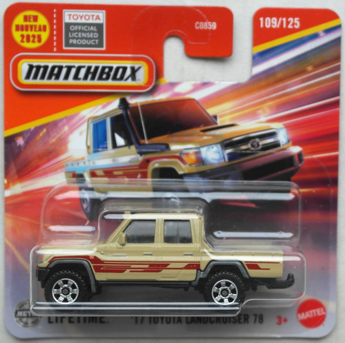 Matchbox 2017 toyota land - matchbox,