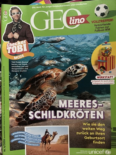 Geolino magazin juni 2026 - geolino,