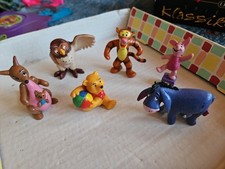 Winnie the Pooh Puuh Walt Disney Ferkel Tigger I-Aah Kanga Eule 6 Figuren
