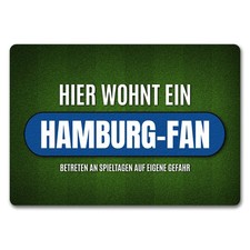 Hier wohnt ein Hamburg-Fan