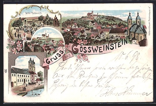 Lithographie gössweinstein - lithographie,