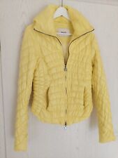 MALVIN HAMBURG! NEU! Übergangsjacke Steppjacke Wie Daunenjacke Gelb Weiß 38 M