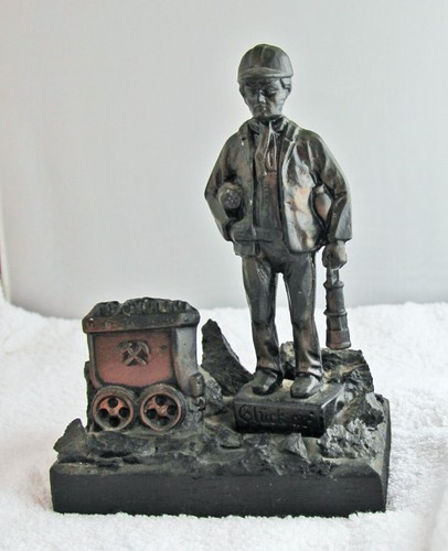 Bergmann mit lore - bergmann,