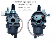 Vergaser 49cc für Pocket Bike