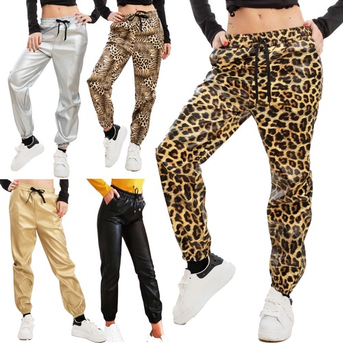 Damen hose kunstleder - damen,