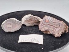 3x Achat Juchem Idar-Oberstein