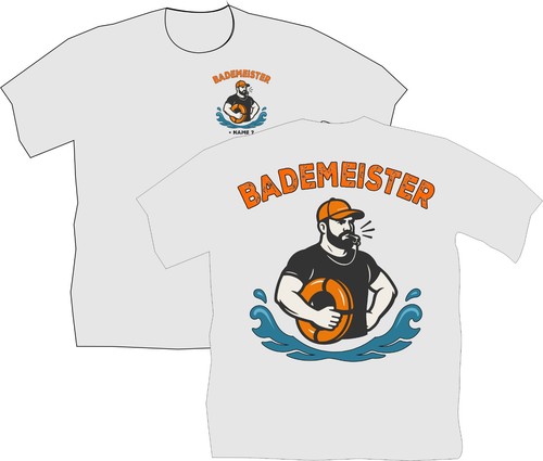 Shirt bademeister rettung - t-shirt,