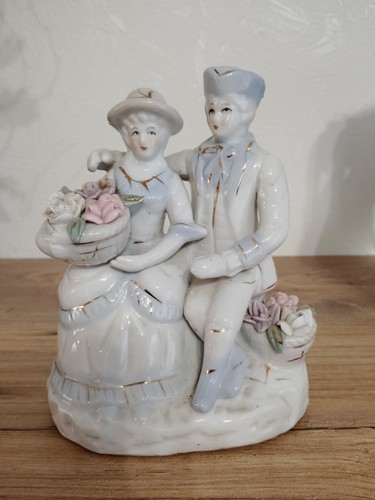 Porzellan figur paar - porzellan,