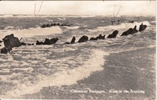 (26945) AK DDR Ostsee Dierhagen Wrack in der Brandung