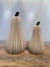 Großer 3D- gedruckter Kürbis