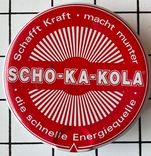 Scho kola blechdose - scho-ka-kola, dose