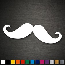 14090 Schnurrbart Aufkleber