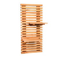 Regal Wandregal Wandgitter Wandmontage Balkon Garten Holz 40x90 cm Werth-Holz