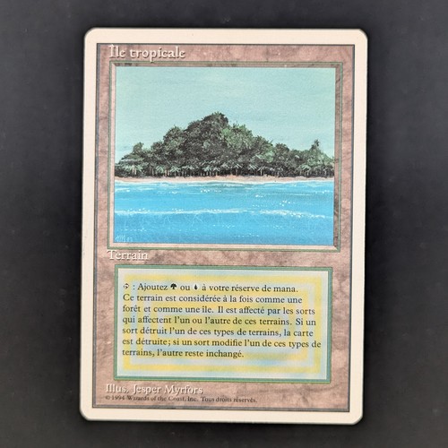 Mtg tropical island - mtg, \>>