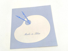 Theaterheft Theater Pforzheim Begleitheft  Maske in Blau 1987