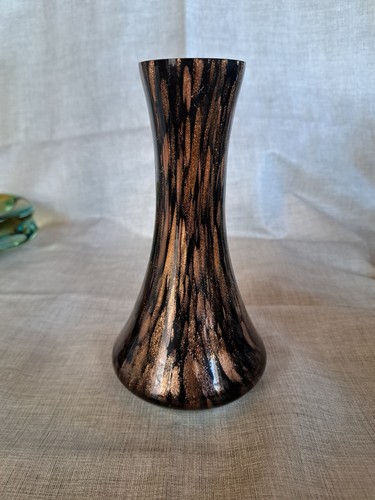 Murano glas vase gold - murano,