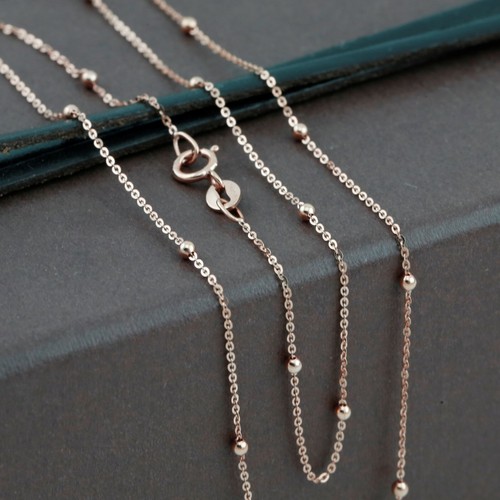 Genuine 18ct solid rose gold - 18ct,