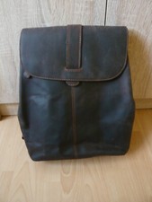 Rucksack  aus echtem Leder braun Wandern Shoppen für Damen von SEESTERN