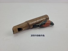Vogelpfeife Holz geschnitzt handbemalt 30er Jahre Antik Deko Spielzeug #2510816