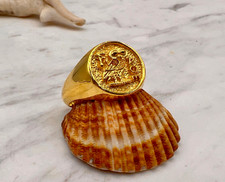 Athena-Eule Siegelring antike
