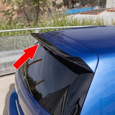 Glänzend Schwarz Spoilerlippe Spoiler Flügel Heckspoiler für  GOLF 6 GTI R20