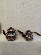  2x Vintage Kupfer Teekanne