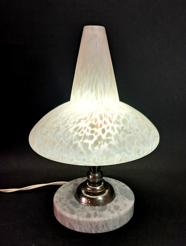 Art déco kleine lampe - lampe, aus